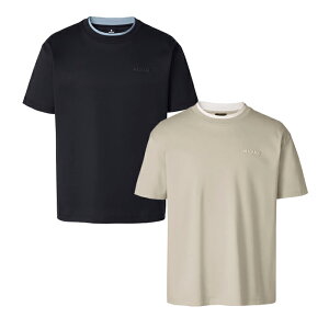 �y�ŒZ���������z MACKAGE TEE MNV DOUBLE CREWNECK COLLAR T-SHIRT �}�b�J�[�W�� �e�B�[ �G�k�G���u�C �_�u�� �N���[�l�b�N �J���[ T�V���c ���� �J�b�g�\�[ ���O�W���A���[ ��l �X�g���[�g �����Y �l�C