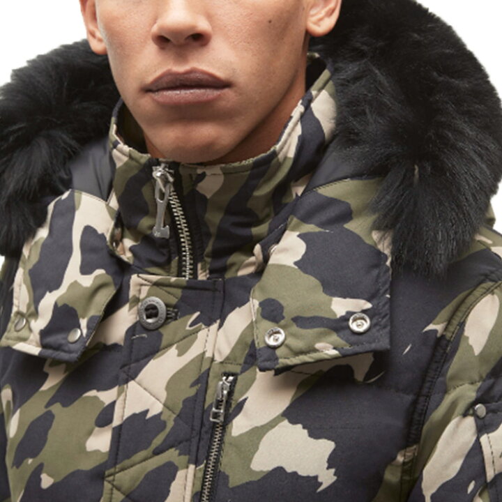 楽天市場】MOOSE KNUCKLES ORIGINAL BALLISTIC BOMBER FUR CAMO ムース  