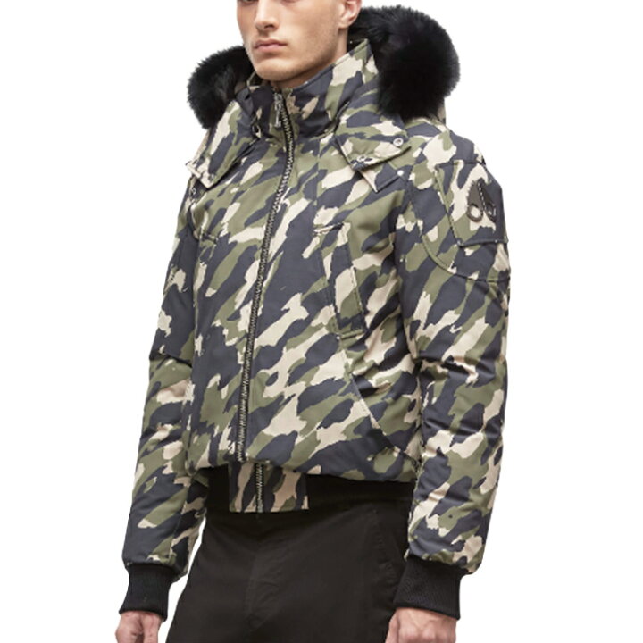 楽天市場】MOOSE KNUCKLES ORIGINAL BALLISTIC BOMBER FUR CAMO ムース  