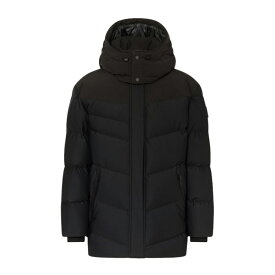 MOOSE KNUCKLES Sugar-Hill Padded Jacket ムースナックルズ シュガーヒル パテッド ジャケット メンズ ブラックオンライン 通販 202m32mj216