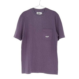 【最短即日発送】 PALACE SKATEBOARDS T-SHIRT パレススケートボード Tシャツ メンズ 半袖 カットソー パープル ポケット S XL ラージサイズ