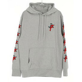 【最短即日発送】 PALACE SKATEBOARDS HOODIE パレススケートボード フーディー 長袖 パーカー グレー M サイズ