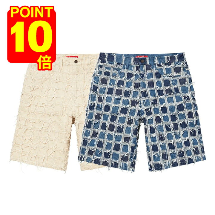 楽天市場】【ポイント10倍】 Supreme 23SS WEEK16 Frayed Patchwork 