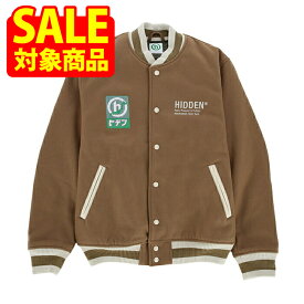 【サマーセール対象商品】Hidden NY TOKYO VARSITY JACKET ヒドゥン ニューヨーク ゴールドウイン トウキョウ バーシティー ジャケット メンズ アウター ストリート ファッション tokyovarsityjac
