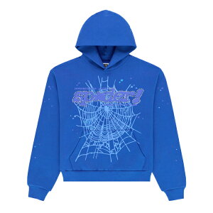 �y�ŒZ���������z SP5DER RHINESTONE PUNK V2 HOODIE �X�p�C�_�[ ���C���X�g�[�� �p���N V2 �t�[�f�B�[ ���� �p�[�J�[ YOUNG THUG �X�g���[�g �����Y �u���[ XS S M �T�C�Y �I�����C��