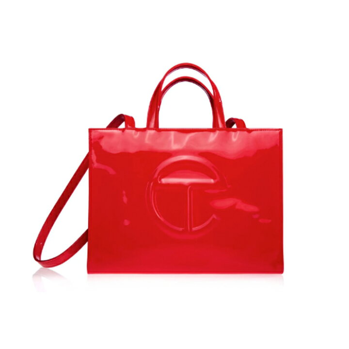 楽天市場】Telfar Medium Patent Shopping テルファー ミディアム 