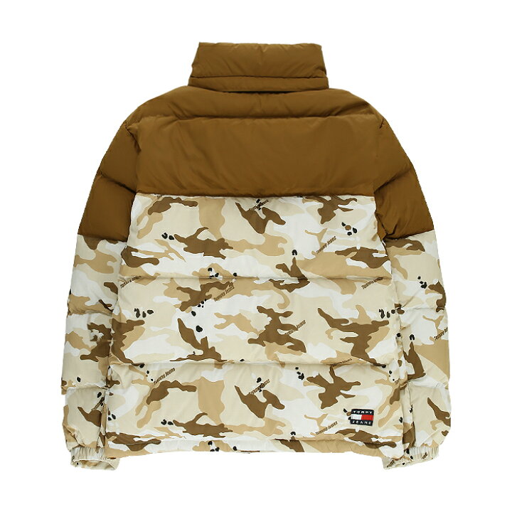 楽天市場】Tommy Jeans Color Block All Over Print Alaska Puffer 