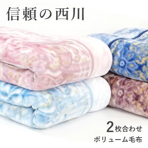 西川 毛布シングル 2枚合わせの人気商品 通販 価格比較 価格 Com