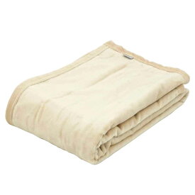 【最短出荷】綿毛布 セミダブル 西川 日本製 無地 シール織り 綿毛布 毛布 ブランケット あったか あたたか オールシーズン使えます コットンUSA クオリアル QL0604 FQ10131045