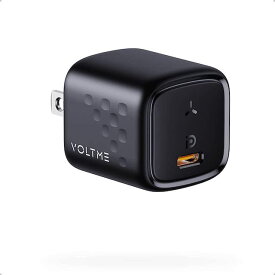 【あす楽対応/18ヶ月保証】Voltme 30W 急速充電器 USB PD タイプC 充電器 超小型 MacBook 窒化ガリウム USB-C スマホ用 PSE技術基準適合 iPhone 15 Android 旅行 MagSafe充電器対応