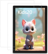 【2枚組／メーカー純正】Plimpton PlimPad Kids20 専用 保護フィルム 強化ガラス 純正 硬度9H 飛散防止 …