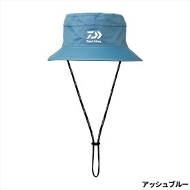 【現品限り】 ダイワ キャップ DC-3024 RAINMAX ベンチレーションハット フリー アッシュブルー