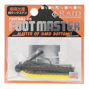 ���C�h�W���p�� ���o�[�W�O FOOT MASTER 11g 06.�O���p���`���[�g�y�䂤�p�P�b�g�z