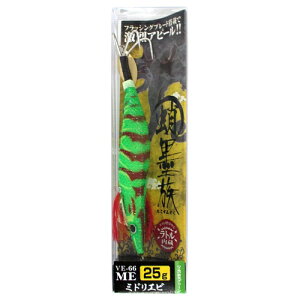ハリミツ 蛸墨族 3.5号 25g VE-66ME ミドリエビ