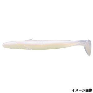 エコギア ワーム パワーシャッド 4インチ 198(鮃グロウ 夜光)【ゆうパケット】