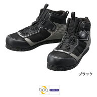 【現品限り】 シマノ フットウェア カットラバーピンフェルトフィットシューズ LT FS-041Q 26.5cm ブラック