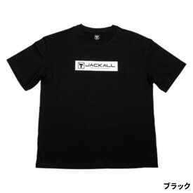 ジャッカル ウェア ショートスリーブロゴTシャツ M ブラック