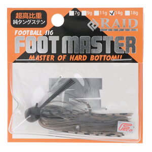 ���C�h�W���p�� ���o�[�W�O FOOT MASTER 14g 11.�R�X���V���b�h�y�䂤�p�P�b�g�z