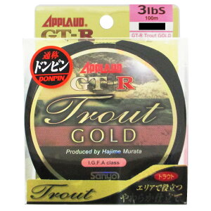 T[iC GT-R gEg GOLD 100m 3lbs VpS[hy䂤pPbgz