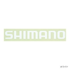 シマノステッカー ST－011C ホワイト