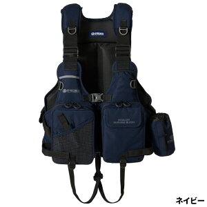 双進 ライフジャケット RBB タイドゲームベストII フリー ネイビー 7761