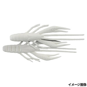 ジャッカル ワーム ウェーバーシュリンプ 2.8インチ ロックフィッシュver 光る消しゴム【ゆうパケット】