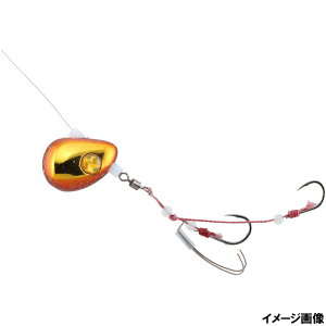 ジャッカル ビンビンテンヤ鯛夢遊動 8号 エビオレンジ/ゴールド【ゆうパケット】