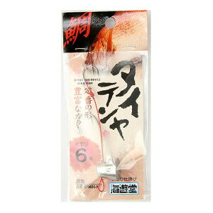 下田漁具 鯛テンヤ オモリ6号 KTM06−N 原色【ゆうパケット】