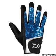 【現品限り】 ダイワ グローブ DG-7124 ソルトゲームグローブ L オーシャンカモ【ゆうパケット】