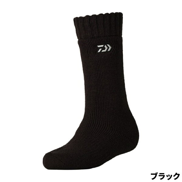 ダイワ 防寒ウェア DS-3025R DANROTECH ソックス(ロング) フリー ブラック【ゆうパケット】