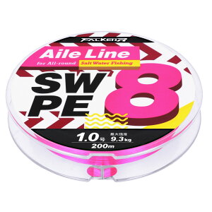 t@P R Aile Line X8 200m 1.0 sN [G[C SW PE X8]y䂤pPbgz