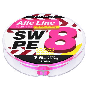t@P R Aile Line X8 200m 1.5 sN [G[C SW PE X8]y䂤pPbgz