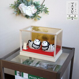 日本土産 海外土産 お土産 おみやげ 一秀作 お伽犬 木目込み 国産 ガラスケース 被せタイプ 伝統工芸品 インテリア おとぎいぬ モダン おしゃれ モノクロ 友禅 カラー mastapi 増村人形店