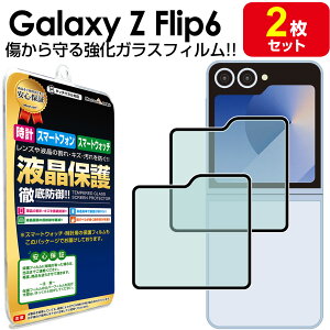 2���Z�b�g Galaxy Z Flip6 �K���X�t�B���� �ی�t�B���� GalaxyZFlip6 �����K���X �M�����N�V�[ �[�b�g �t���b�v6 SC-54E SCG29 �K���X �t�� �ی� �t�B���� �V�[�g ��� �J�o�[