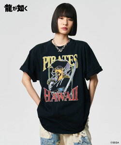 񂹏i glamb O TVc Y Pirates in Hawaii T-shirt/pC[cCnCTVc tďi zCg ubN GB0225/LD05 @ uh  30 40 50 ꂢ j 