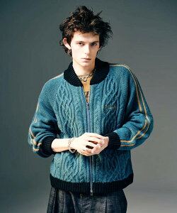 glamb O jbg Y Knit Line Jersey/jbgCW[W[ H~ u[ ubN GB0425/KNT07 uh 30 40 50 ꂢ j  IV