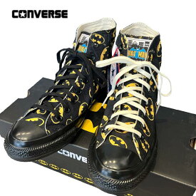 コンバース スニーカー メンズ レディース converse キャンバス オールスター ハイカット ALL STAR AGED HI/DC オールスターエイジドHI/DC バットマン 31314040 靴 シューズ バットマン