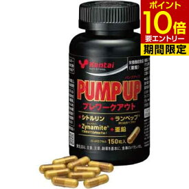 Kentai PUMP UP パンプアップケンタイ 健康体力研究所 サプリメント シトルリン ランペップ 亜鉛