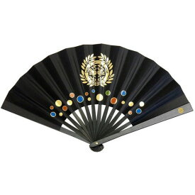 鉄扇8寸/伊達政宗 金家紋入 TS-政宗(全長24cm)てっせん