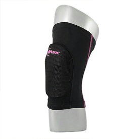 D&M ディファンク トリコットニーパッド 膝サポーター ピンク 10mm厚パッド 1個入黒×ピンク ひざ スポーツ膝用 保護 柔軟性 可動域