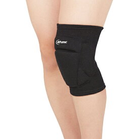 D&M ディファンク セパレートワイド ニーパッド 膝サポーター ブラック 10mm厚パッド 1個入 左右兼用黒 ブラック ひざ スポーツ 膝用