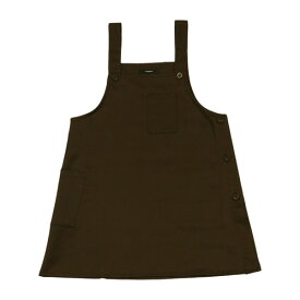 イシカワ技研 超撥水Aラインエプロン L-LL チョコ肩紐が落ちにくい エプロン 撥水タイプ