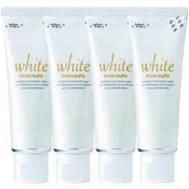 送料無料4個セット まとめ買い GC ルシェロ歯磨きペースト ホワイト 100g 医薬部外品歯科専売品 ジーシー ルシェロ 歯磨き ペースト 歯みがき