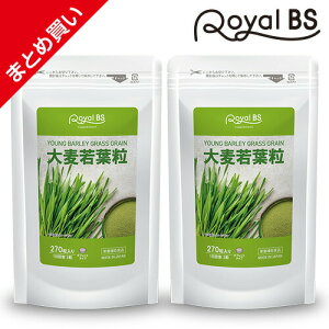 大麦若葉粒 まとめ買い 2個セット送料無料 業務用 大容量 Royal BS サプリ サプリメント大麦若葉 野菜サプリメント 野菜 栄養補給 野菜不足 青汁 苦手な方に お徳用 健康 美容 日本製