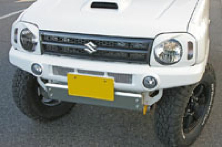 楽天市場】ジムニー JB23W フォグランプ付き用FRPフロント バンパー 