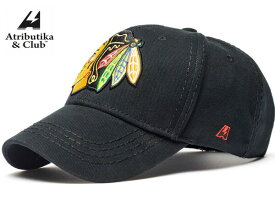 Atributika&Club/アトリブチカ NHLCAP ※デトロイト レッドウイングス黒※ 【NHLグッツ】 #29090