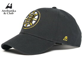 Atributika&Club/アトリブチカ NHLCAP ※ボストン　ブルーインズ黒※ 【NHLグッツ】 #31001