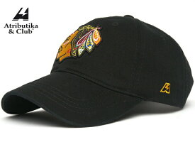 Atributika&Club/アトリブチカ NHLCAP VINTAGE HOCKEY　※シカゴ ブラックホークス黒※ 【NHLグッツ】 #31686