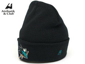 Atributika&Club/アトリブチカ NHL KNITCAP ※サンノゼ シャークス黒※ 《ポスト投函》【NHLグッツ】 #59033