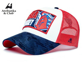 Atributika&Club/アトリブチカ KHLCAP MESH PATCH ※チェスカ白赤迷彩※ 【KHLグッツ】 #10900